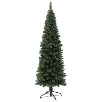 HOMCOM &Aacute;rbol de navidad 70x70x180 cm verde