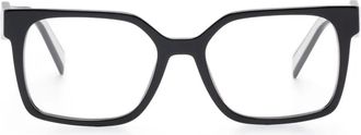 Prada Occhiali squadrati - Nero