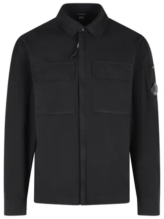 C.P. Company Black Cotton Shirt