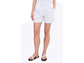 Tommy Bahama Two Palms Easy Shorts Womens Shorts White : LG 5, Linen