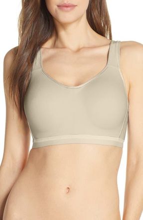 Wacoal Brandi High Impact Underwire Sports Bra in Sand at Nordstrom, Size 40G