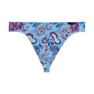 HOM Funky Styles G-String in Turquoise Print at Nordstrom, Size Medium