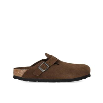Birkenstock Mules, female, Brown, Size: 11 US Boston Soft Footbed Carafe Tonal Clog Narrow Fit