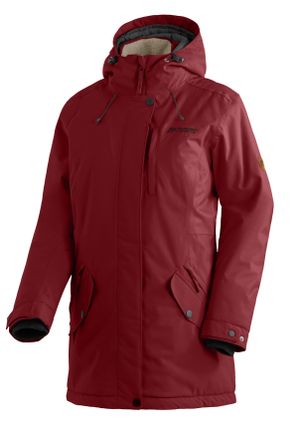 Maier Sports Funktionsjacke MAIER SPORTS KATRINE, Damen, Gr. 36, rot (weinrot), 100% Polyester, Jacken Funktionsjacke, Damen Jacke Outdoorjacke atmungsaktiv u. was