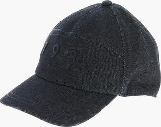 1989 STUDIO Denim Cap with Embossed Logo size Unica