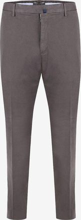 Incotex Hose aus Baumwolle und Lyocell Slim Fit