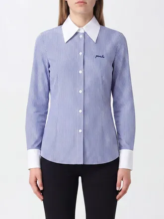 Pinko Camicia casual in cotone a righe