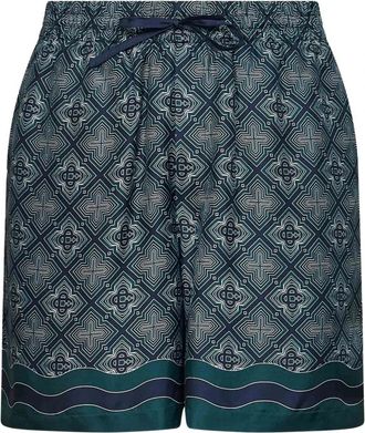 Casablanca Radiating Monogram Deck Shorts - Heren - Korte Broeken - Veelkleurig - L - Korte Broeken