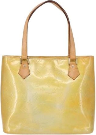 Louis Vuitton Pre-owned Tote Bags, female, Yellow, Size: ONE SIZE Pre-owned Vintage Tote Bag