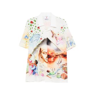 Casablanca Short-sleeve Buttoned Shirt