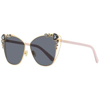 Jimmy Choo London Womens Kyla DDB IR Gold Sunglasses Metal - One Size