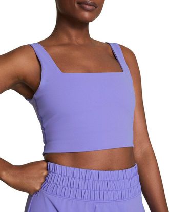 Spanx Spanx Cropped Square Neck Shelf Tank