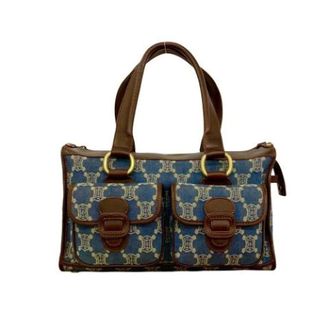 Celine Pre-owned Handbags, female, Blue, Size: ONE SIZE Pre-owned Vintage Tote bag