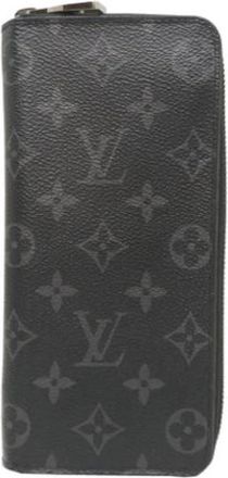 Louis Vuitton Pre-owned Canvas wallets - Heren - Vintage Accessoires - Zwart - ONE Size - Vintage