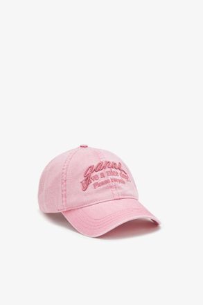 Ganni Pink Cap in Cotton