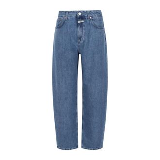 Closed Closed, Loose-fit Jeans, female, Blue, Size: W27 L32 Straight-Leg Denim Jeans