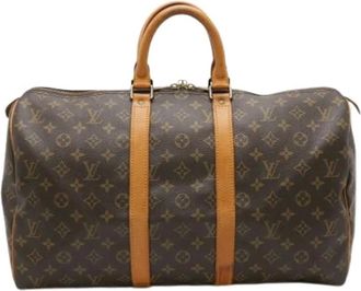 Louis Vuitton Pre-owned Weekend Bags, female, Brown, Size: ONE SIZE Pre-owned Weekend Bag