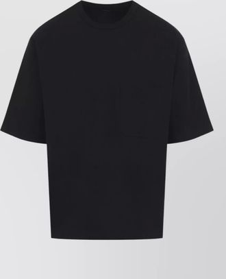 Christophe Lemaire ribbed crew neck boxy t-shirt
