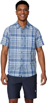 Free Country Mens Excursion Short Sleeve Poplin Shirt