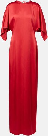 Stella McCartney Open-back satin gown