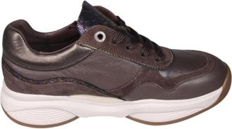 Xsensible Swx 11 Stretchwalker Sneaker - Dames - Sneakers - Bruin - 39 EU - Leer - Schoenen