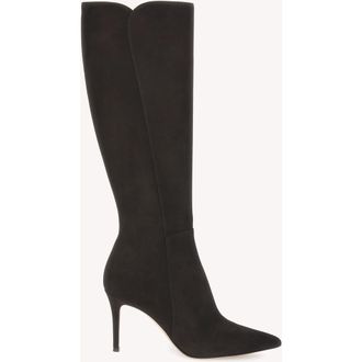 Gianvito Rossi Levy Boot in Brown Suede Leather at Nordstrom, Size 38.5