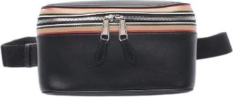 Burberry Pre-owned Leather Heuptas - Heren - Vintage Heuptassen - Zwart - ONE Size - Leer - Vintage