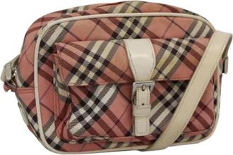 Burberry Pre-owned Canvas Cross Body Bag - Dames - Vintage Schoudertas - Veelkleurig - ONE Size - Vintage