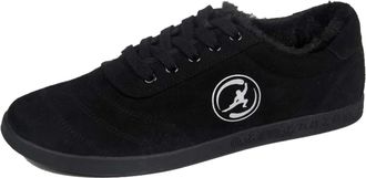 Generic Taekwondo Shoes, Breathable Martial Arts Sneakers, Sport Boxing Kung Fu Taichi Lightweight for Adults and Children(Black,9.5 UK)