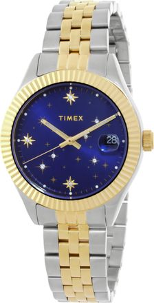 Timex Celestial Legacy Quartz Blue Dial Ladies Watch TW2W21800