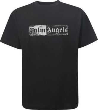 Palm Angels T-Shirts - Heren - T-shirts - Zwart - M - Tops