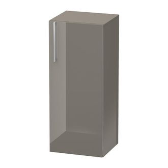Duravit Gabinete De Media Altura Duravit Vero, 1106, Bisagra De La Puerta Derecha, 400mm, Color (frente/cuerpo): Laca De Color Gris Franela De Alto Brillo - V
