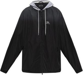 Balenciaga Logo Jacket - Heren - Zomerjassen - Zwart - L - Katoen - Jassen