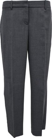 Theory Trousers in Grey Wool