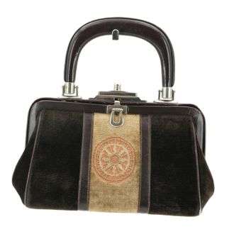 Roberta Di Camerino Vintage Velvet Handbag Bagonghi