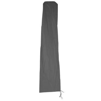 Hhg Funda Protectora Hhg Para Parasol Voladizo De Hasta 4,3 M (3x3 M), Funda Con Cremallera, Antracita