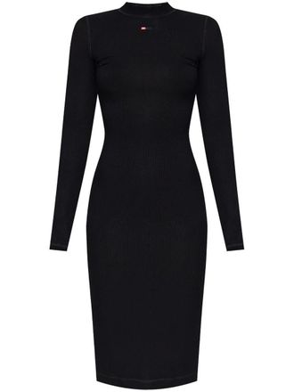 Diesel D-Mokky-Ls-Microdiv Midi Dress
