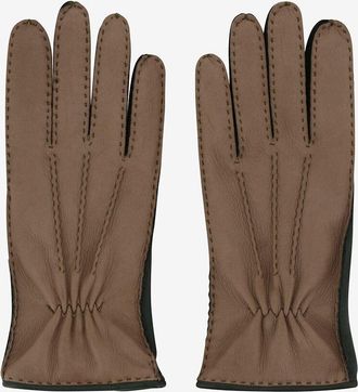 Restelli Guanti Handschuhe aus Hirschleder