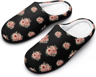 Generic Fuck Bitch Cotton Slippers for Women Indoor Outdoor Slipper Slip-On Memory Foam Home Shoes