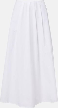 Citizens Of Humanity Emi cotton poplin midi skirt