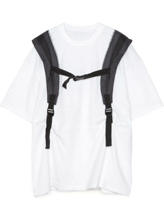 Yoshiokubo Bag Pack t-shirt - White