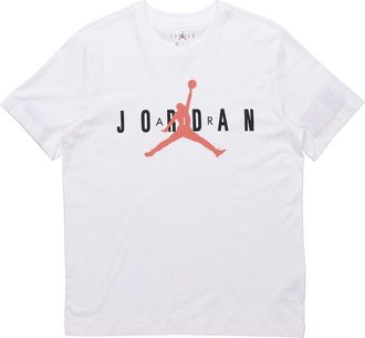 Nike Jordan Air Jordan Wordmark Jumpman Logo TEE Men White CK4213-100