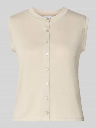 Pieces Regular Fit Top mit Viskose-Anteil Modell PIMI in Beige, Gr&ouml;&szlig;e XL