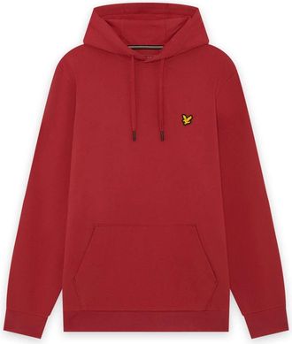 Lyle & Scott Hoodies & sweatvesten, Heren, Rood, M, Fly Fleece Hoodie