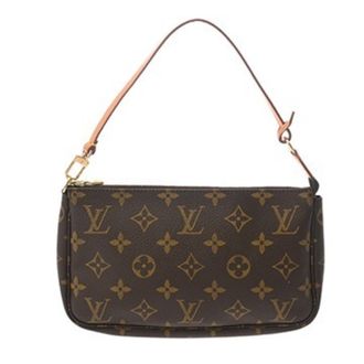 Louis Vuitton Brown Monogram Pochette Pouch (Pre-Owned)