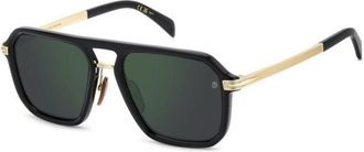 David Beckham DB 7136/S 2M2/MT Mens Sunglasses Black Size 56