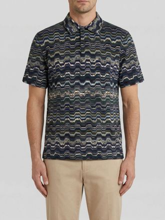Missoni Polo in cotone a righe Missoni
