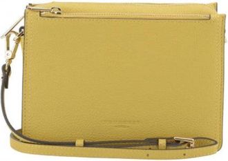 Pourchet Alesia Crossbodytas - Dames - Schoudertassen - Geel - ONE Size - Leer - Tassen