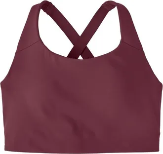 Patagonia Shadowlite High Impact Adjustable Bra Sport-BH f&uuml;r Damen | rot