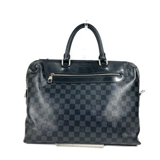 Louis Vuitton Black Damier Graphite Briefcase Shoulder Bag (Pre-Owned)